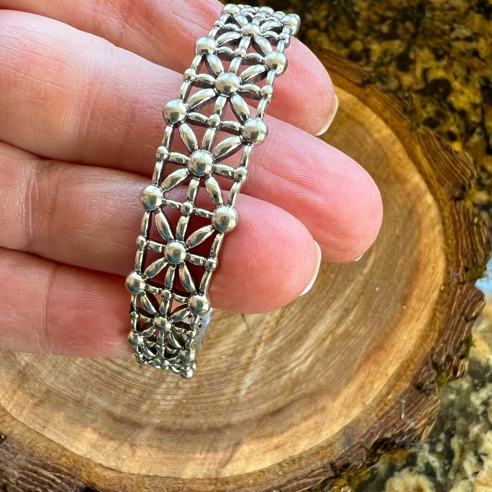 Macy’s Silver Cuff Bracelet